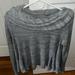 Anthropologie Sweaters | Anthropology Cowl Neck Babydoll Sweater. Color Gray. Size Medium. | Color: Gray | Size: M