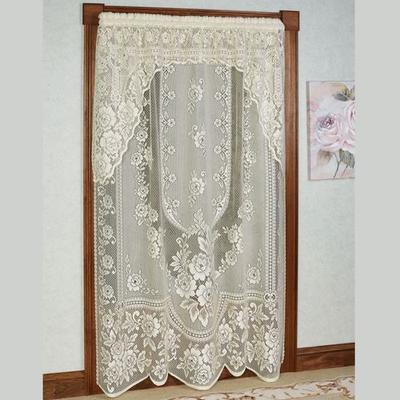 Victorian Lace Curtain Panel 60 x 84, 60 x 84, Ecru