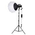 LED Video Light Bi-Color, Foccalli Photography Lantern Continuous Softbox Lighting Kit with Dimmable 3000K-6000K and 2.6M Stand CRI 95+