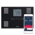 TANITA BC-401 Compact Family Body Composition Scales with App for Fitness Tracking