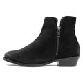 Lotus Daisy Womens Black Suede Ankle Boot - Size 4 UK - Black