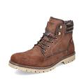 Rieker Men Ankle Boots F3650, Men´s Lace-up Ankle Boot,Water Repellent,riekerTEX,Chukka Boot,Short Boots,lace-up Boot,Brown (Braun / 24),43 EU / 9 UK