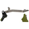 Timney Triggers Glock Alpha Competition Trigger Straight 3lb Pull Gen 3-4 Green Alpha Glock 3-4 - Large-Green