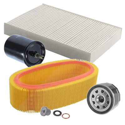 Bestprice Inspektionspaket Filtersatz SET B [Hersteller-Nr. 10694620] für Renault Image
