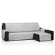 Martina Home Diamond Chaiselongue, gepolstert, 240 cm, Grau