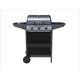 tepro Gasgrill Hampton 3, 104 x 55,4 x 97,7 cm, 3-Brenner mit Seitenkocher, schwarz, 3196