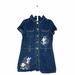 Disney Dresses | Disney Girls Fairy Denim Dress Sz 3t Dark Wash | Color: Blue | Size: 3tg