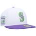 Men's New Era White Seattle Mariners 40th Anniversary Side Patch 59FIFTY Fitted Hat