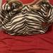 Michael Kors Bags | Large Brown And White Fabric Zebra Print Michael Kors Purse | Color: Brown/White | Size: Large