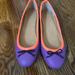 J. Crew Shoes | J Crew Ballet Flats | Color: Orange/Purple | Size: 6.5