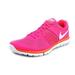 Nike Shoes | Nike Flex Run Bright Pink Running Sneakers | Color: Pink/White | Size: 8