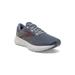 Brooks Glycerin 20 Running Shoes - Men's Grey/Chili Oil/Orange 9.0 1103821D034.090