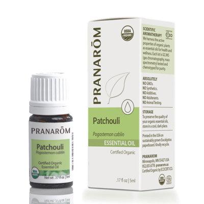 Pranarom Patchouli 5ml - 100% Pure Natural Therapeutic Grade Essential Oil For Diffusing, Skincare, & Wellness | 3.1 H x 1.2 W x 1.2 D in | Wayfair
