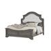 Rosalind Wheeler King Bed in Wood & /Upholstered/Linen in Gray | 72 H x 66.5 W x 87 D in | Wayfair 7CBCBC5A575B4CEFBF504D581CCE80B0