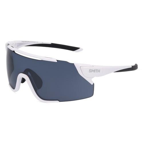 Smith ATTACK MAG MTB Unisex-Sonnenbrille Randlos Monoscheibe Kunststoff-Gestell, weiß
