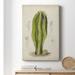 Union Rustic Antique Cactus VI - Wrapped Canvas Painting Canvas, Solid Wood in White | 36 H x 24 W x 1 D in | Wayfair