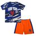 Infant Royal/Orange New York Mets Stealing Homebase 2.0 T-Shirt & Shorts Set