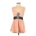 Old Navy Sleeveless Top Pink Floral Scoop Neck Tops - Women's Size Medium