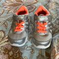 Nike Shoes | Little Girls Nike Sneakers | Color: Orange/Silver | Size: 6bb