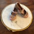 Burberry Shoes | Girls Burberry Dress Shoe In Great Condition | Color: Brown/Pink | Size: 24 Euro