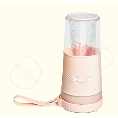 GROSSAG Akku-Smoothie-Maker "to-go Rosa - MX 10.02 1378" Zerkleinerer rosa (rosa/transparent)