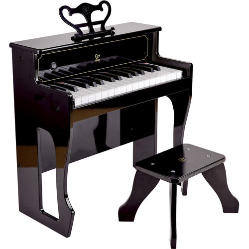 Spielzeug-Musikinstrument HAPE ""Klangvolles E-Piano"" Spielzeug-Musikinstrumente schwarz inklusive Hocker; FSC- schützt Wald - weltweit