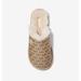 Michael Kors Shoes | Janis Faux Fur-Lined Logo Jacquard Slipper | Color: Brown/Tan | Size: 6