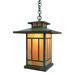 Arroyo Craftsman Kennebec 17 Inch Tall 1 Light Outdoor Hanging Lantern - KH-12-AM-S