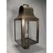 Northeast Lantern Livery 23 Inch Tall 3 Light Outdoor Post Lamp - 9053-DB-LT3-SMG