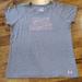 Under Armour Shirts & Tops | Girls Under Armour Gray & Pink Logo Top Size Xl | Color: Gray/Pink | Size: Xlg