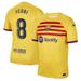 Men's Nike Pedri Yellow Barcelona 2022/23 Fourth Breathe Stadium Replica Player Jersey