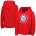 Youth Red Washington Nationals Team Primary Logo Pullover Hoodie