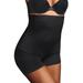 Plus Size Women's Hi-Waist Boyshort by Maidenform in Black (Size M)