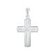 Amor Motivanhänger 925 Sterling Silber Unisex Damen Herren Anhänger, Silber, Kreuz, Kommt in Schmuck Geschenk Box, 9206025