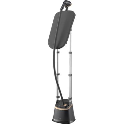 PHILIPS Dampfbürste "STE3170/80, Dampfglätter", schwarz, Bügeleisen, 2 l Wassertank und kippbares Styleboard