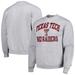 Men's Champion Heather Gray Texas Tech Red Raiders High Motor Pullover Sweatshirt