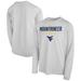 Youth Nike White West Virginia Mountaineers 2023 On Court Sole Bench T-Shirt