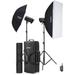 Godox QT600IIIM Studio Flash Monolight (2-Light Kit) QT600IIIM-C