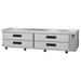 Hoshizaki CR98A Steelheart Series Steelheart 110 1/2" Chef Base w/ (4) Drawers, 115v, Stainless Steel