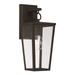 Capital Lighting Fixture Company Elliott 15 Inch Tall Outdoor Wall Light - 948111BK