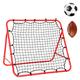 Filet de rebond de football pliable Rebounder de football réglable Kickback Entraînement au