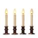 Celestial Lights 708139 - Vanilla/Bronze LED Window Hugger with Remote Control (4 Pack)