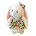 Bunny Rabbit Stuffed Animal Plush Rabbit Stuffed Animal Bedtime Friend Long Ears Soft Stuffed Animal for Party Favor Kids Birthday Present 25cm