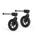 2-Wheel Stroller Kit, 3.7 LBS, Black / Silver