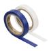 Uxcell 26Ft Tennis Racket Badminton Racquet Grip Finishing Tapes Blue/White 2 Pack