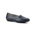 Wide Width Women's Cliffs Gracefully Flat by Cliffs in Navy Smooth (Size 11 W)