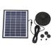 BESTONZON 1 Set of Multi-purpose Solar Fountain Kit Solar Power Water Fountain Pump