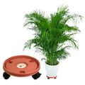 Plant Caddy with Wheels Rolling Plant Stand Indoor Outdoor Plant Cart with Casters for Flower Pot Garden Pot Mover