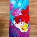 Disney Bath | Disney The Little Mermaid Ariel Large Beach Bath Towel | Color: Blue/Red | Size: Os