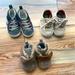 Ralph Lauren Shoes | 3 Pairs Baby Boy Shoe Bundle | Color: Cream/Gray | Size: 3bb